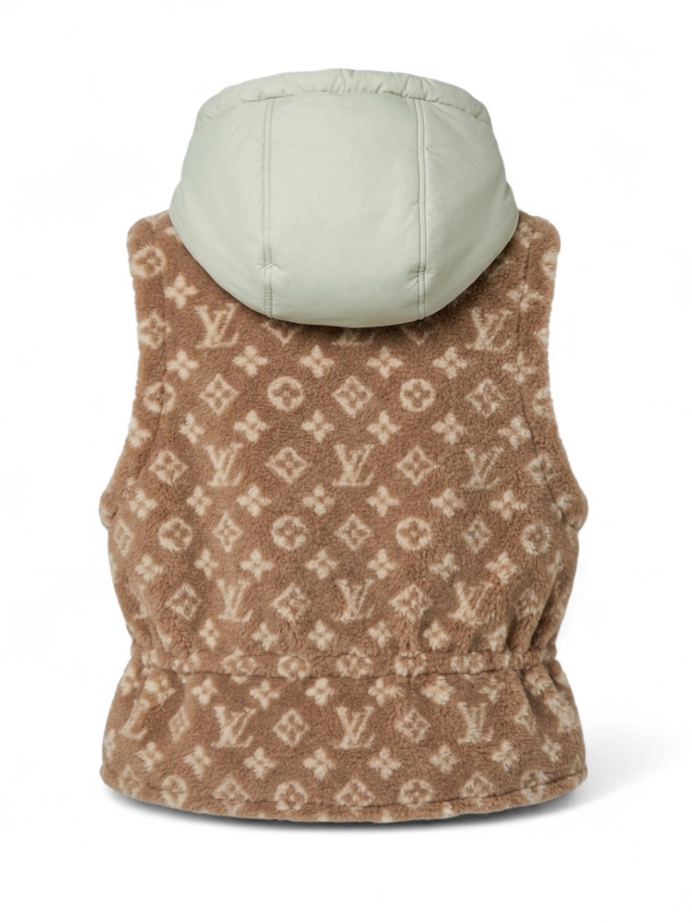 Women’s LV Monogram Sherpa Fleece Vest - Picture 3 of 10